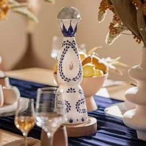 Clase azul mini 200 ml Blue and White Ceramic Bottle- empty bottle only